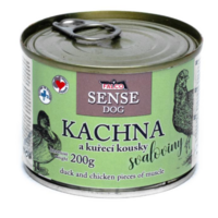 FALCO SENSE DOG konzerva 200g kačica a kuracie